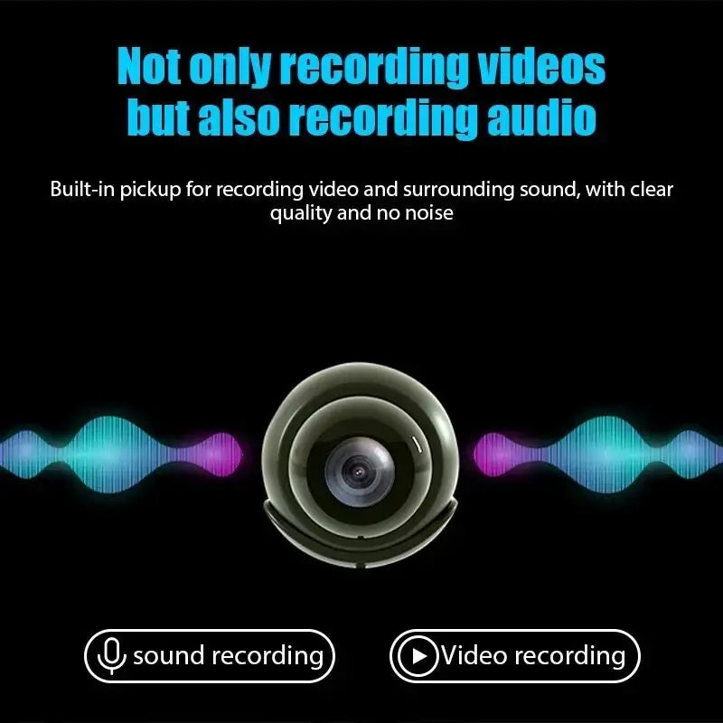 Mini Camera 1080P WiFi – Wireless HD Night Vision Home Security Cam