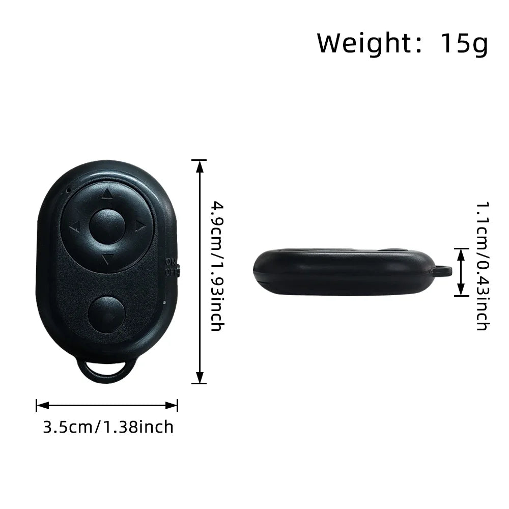 Bluetooth Remote Shutter – Universal Selfie & Camera Controller
