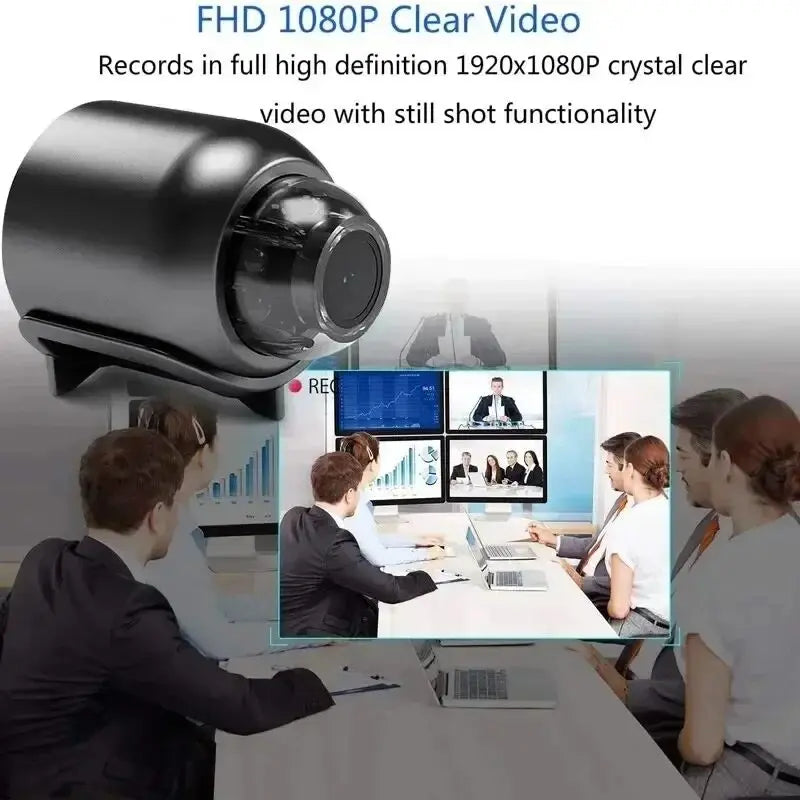 Mini Camera 1080P WiFi – Wireless HD Night Vision Home Security Cam