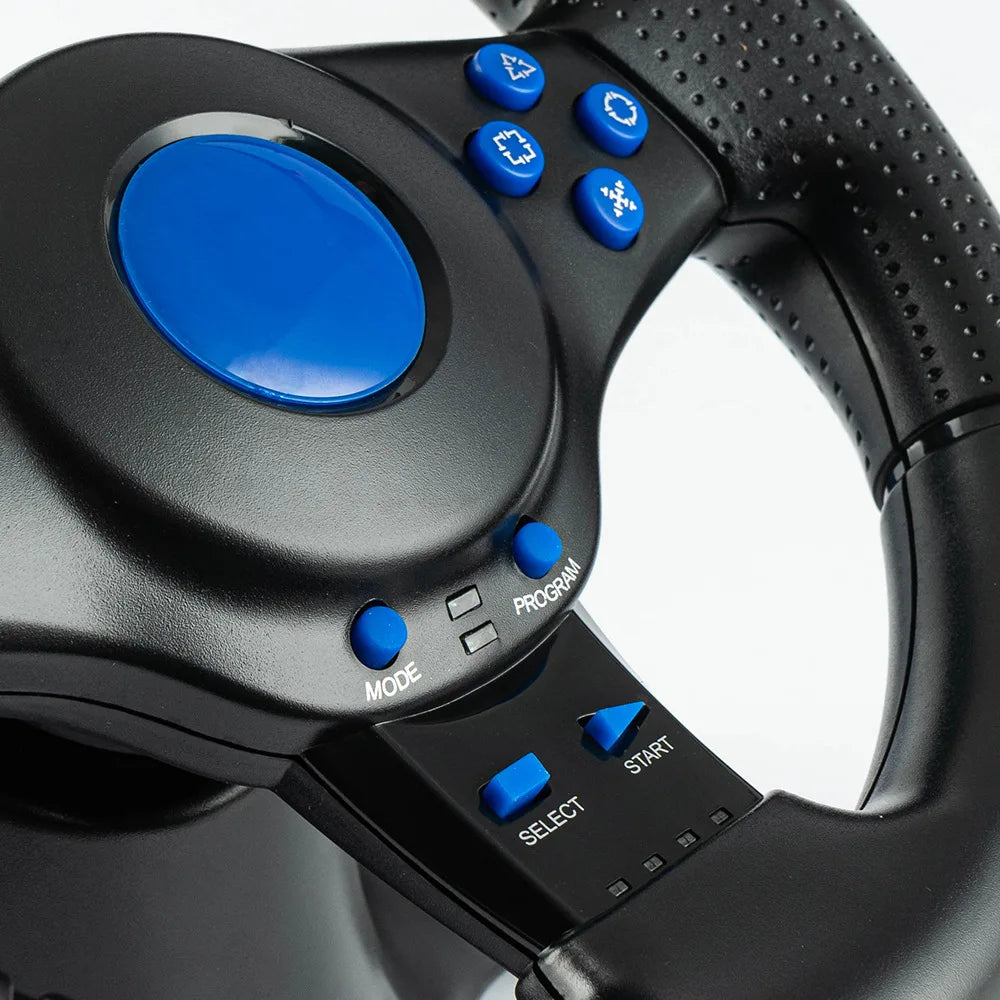 Racing Steering Wheel Vibration Controller 7 in 1 Game Simulation Racing Pedals for switch/xbox 360/xbox one/pc/ps4/3/Android