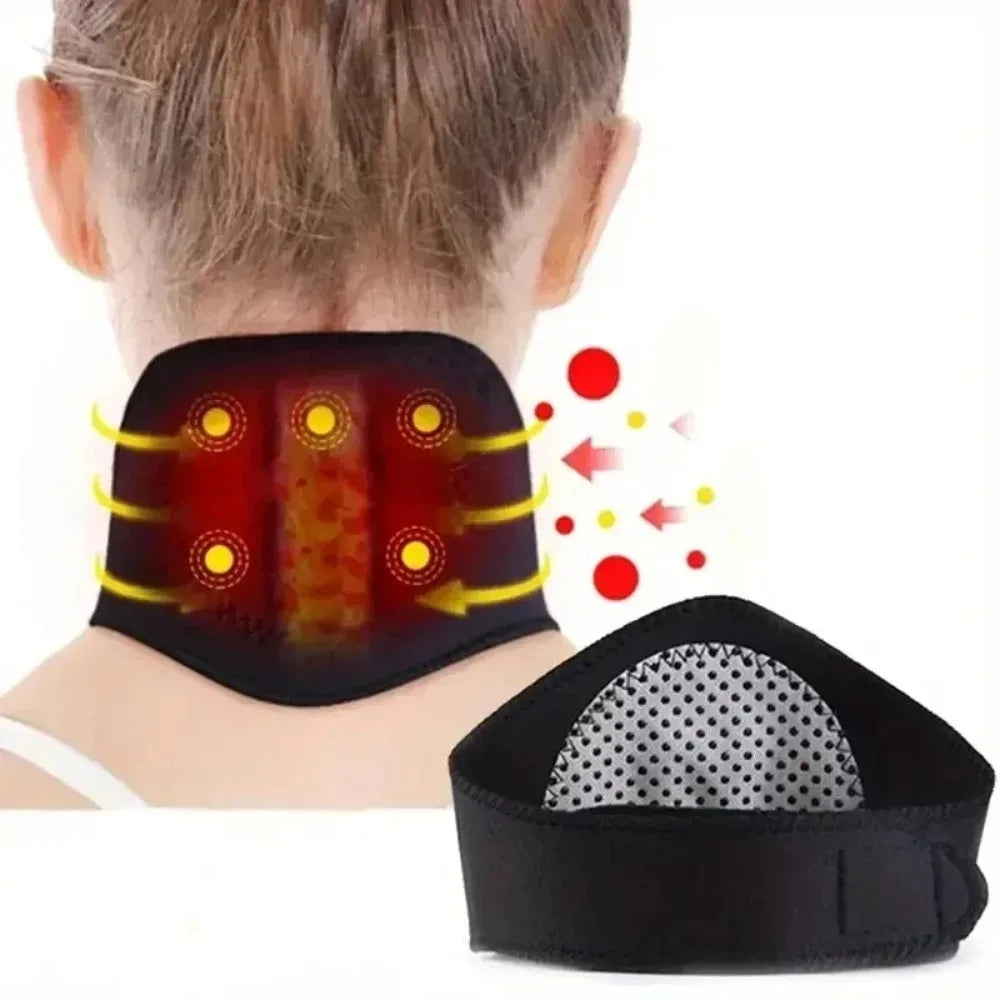 Heating  Neck Medium Soft Portable Cervical Pillow with Spontaneous Heat Therapy for Tingling, Pain