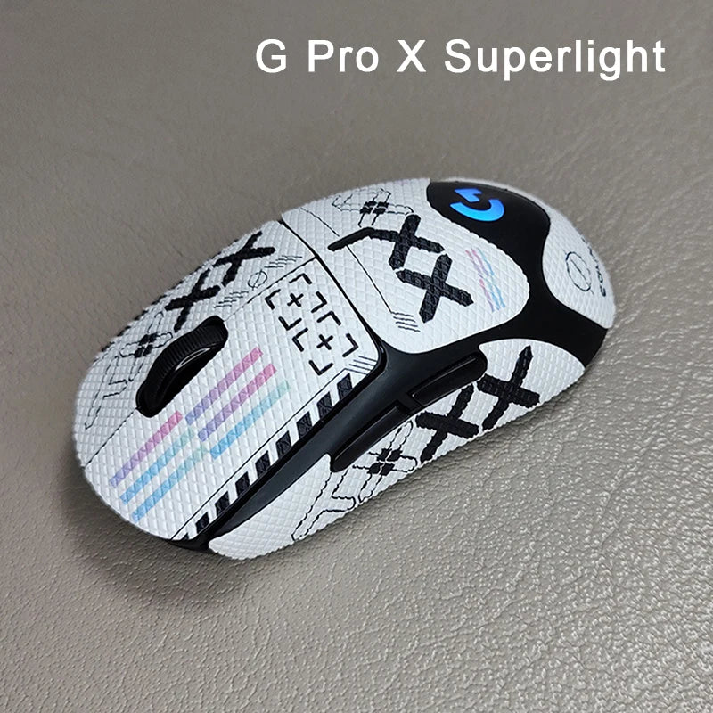 Mouse Grip Tape Skate Handmade Sticker Non Slip Suck Sweat For  G Pro X Superlight Wireless Mouse