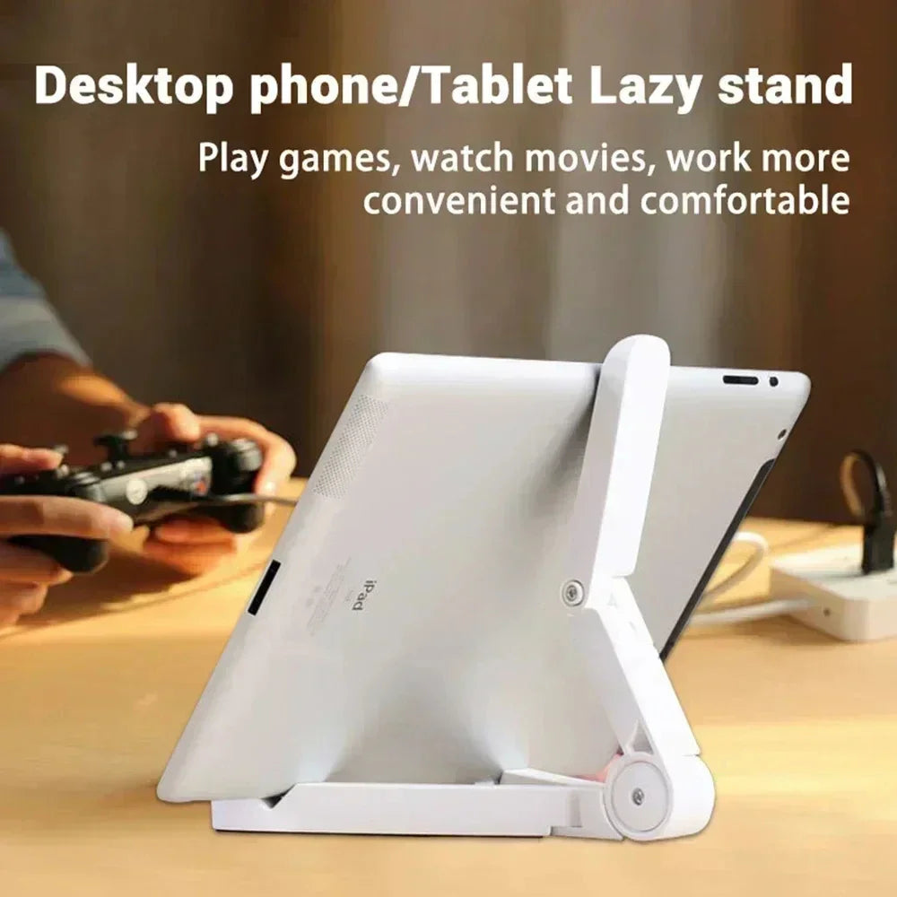 Foldable Adjustable Tablet & Phone Stand – Universal Holder for iPad, Samsung, Xiaomi, Huawei
