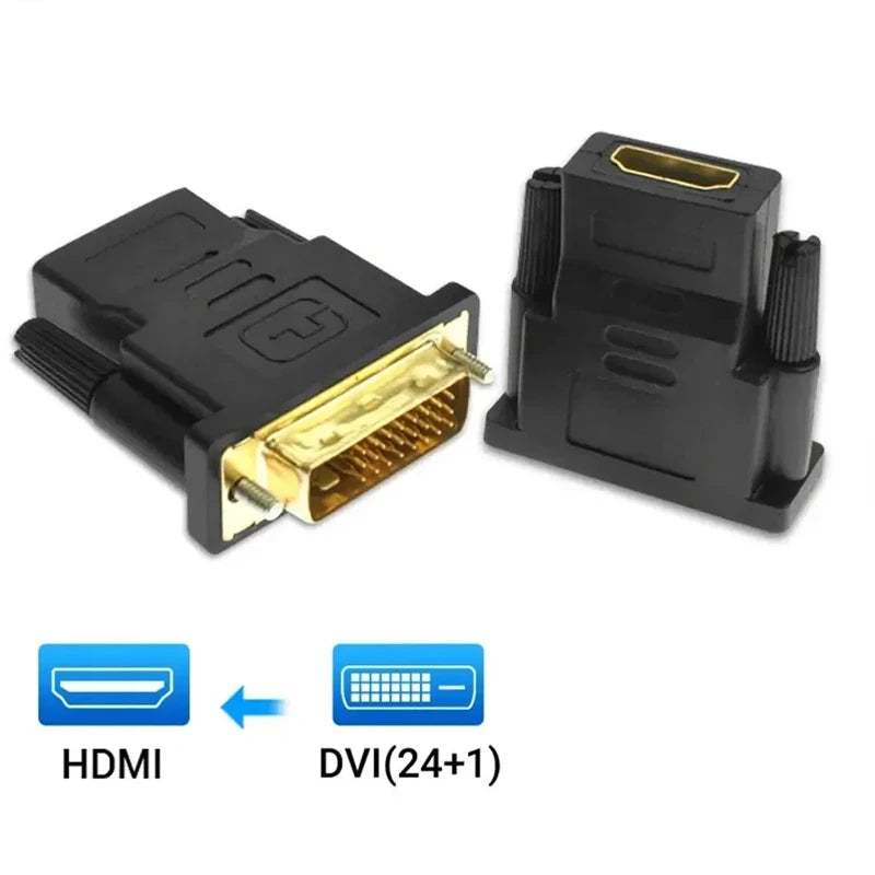 DVI to HDMI Adapter – Video Converter for PC & HDTV
