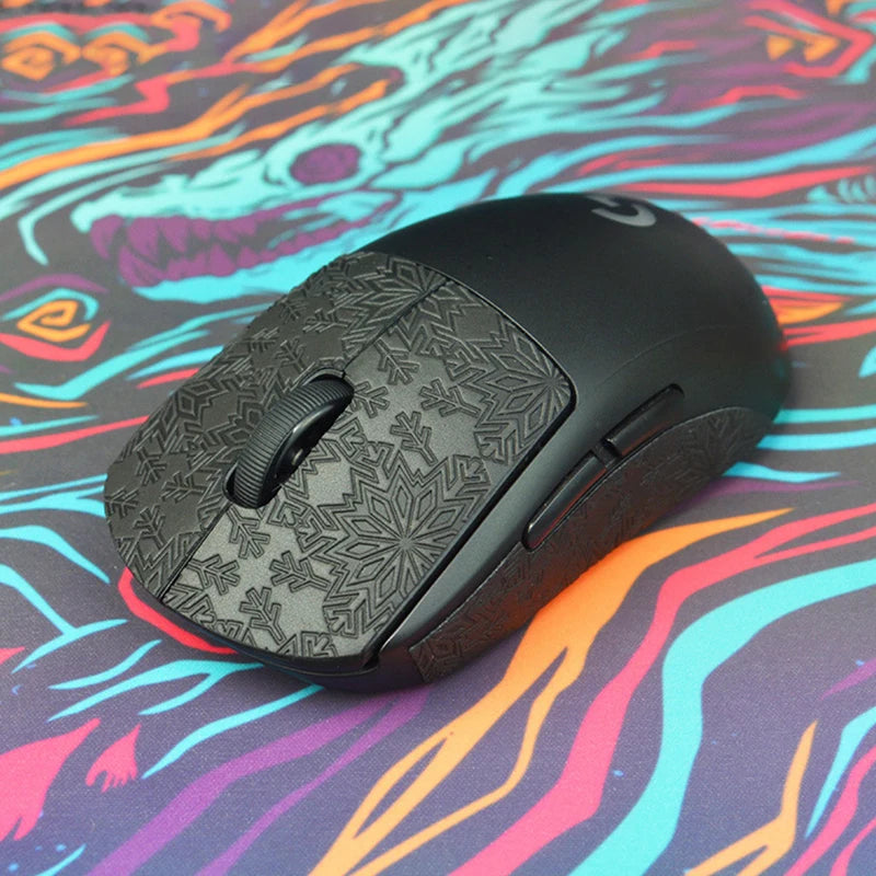 Mouse Grip Tape Skate DIY Handmade Sticker Non Slip Lizard Skin Suck Sweat For Logitech G Pro X Superlight GPW Wireless No Mouse