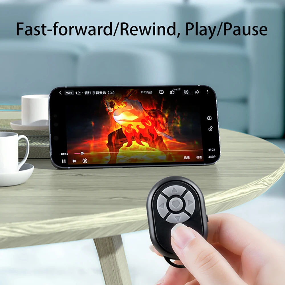 Bluetooth Remote Control for iPhone Xiaomi Android iOS Phones Selfie Stick Wireless Shutter Portable Phone Camera Controller