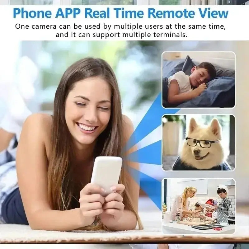 Mini Camera 1080P WiFi – Wireless HD Night Vision Home Security Cam