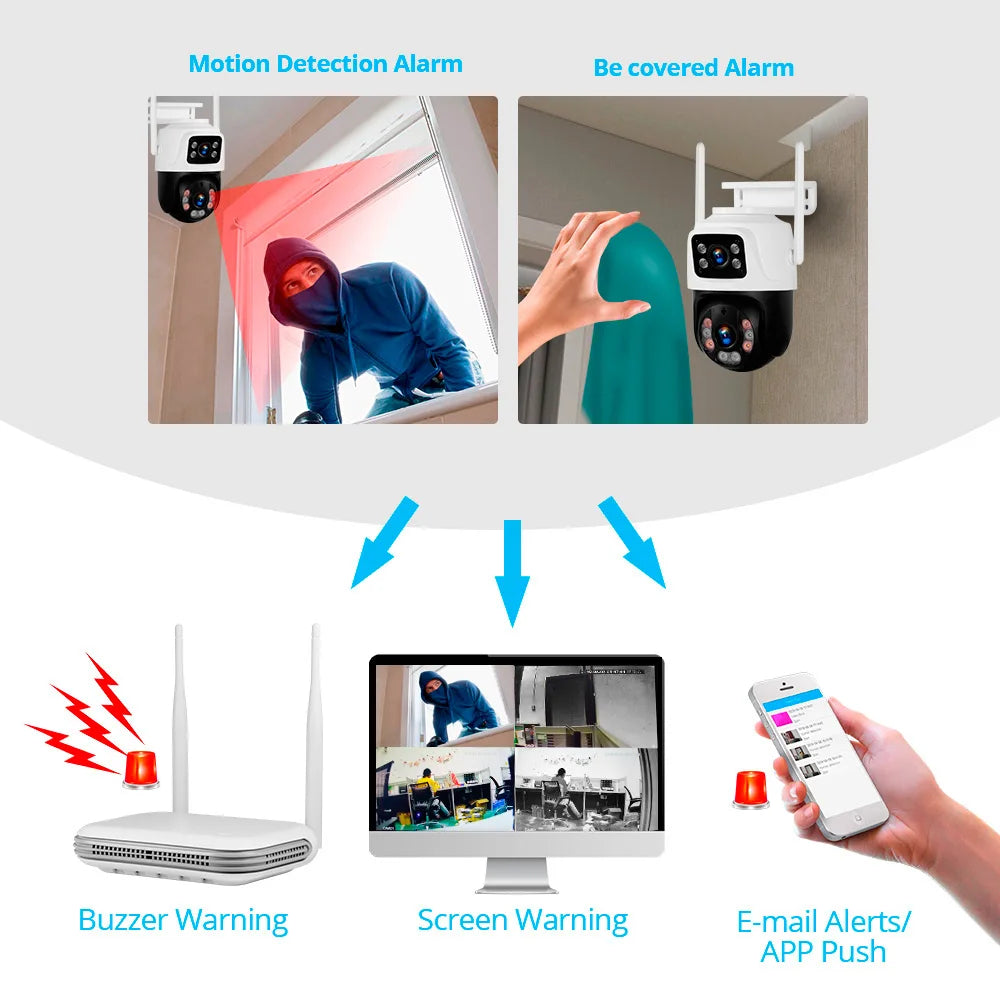 3MP/5MP/2K 8CH WiFi Network Video Recorder (NVR) for Home Security Cameras