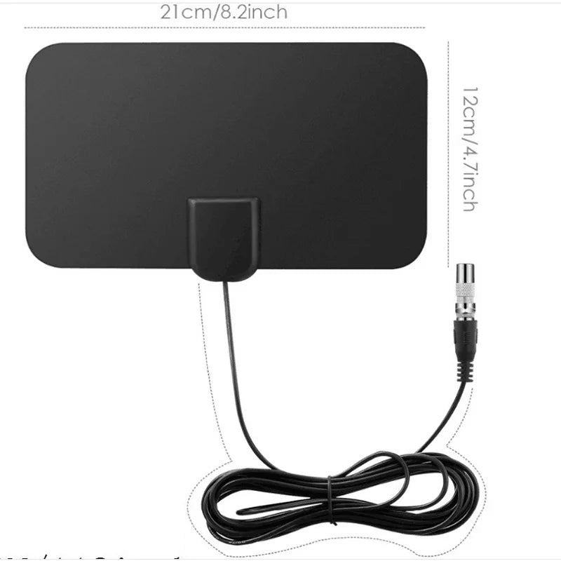 New TV Antenna Indoor Mini HD Digital TV Antenna DVB T2 Ground Wave Antenna