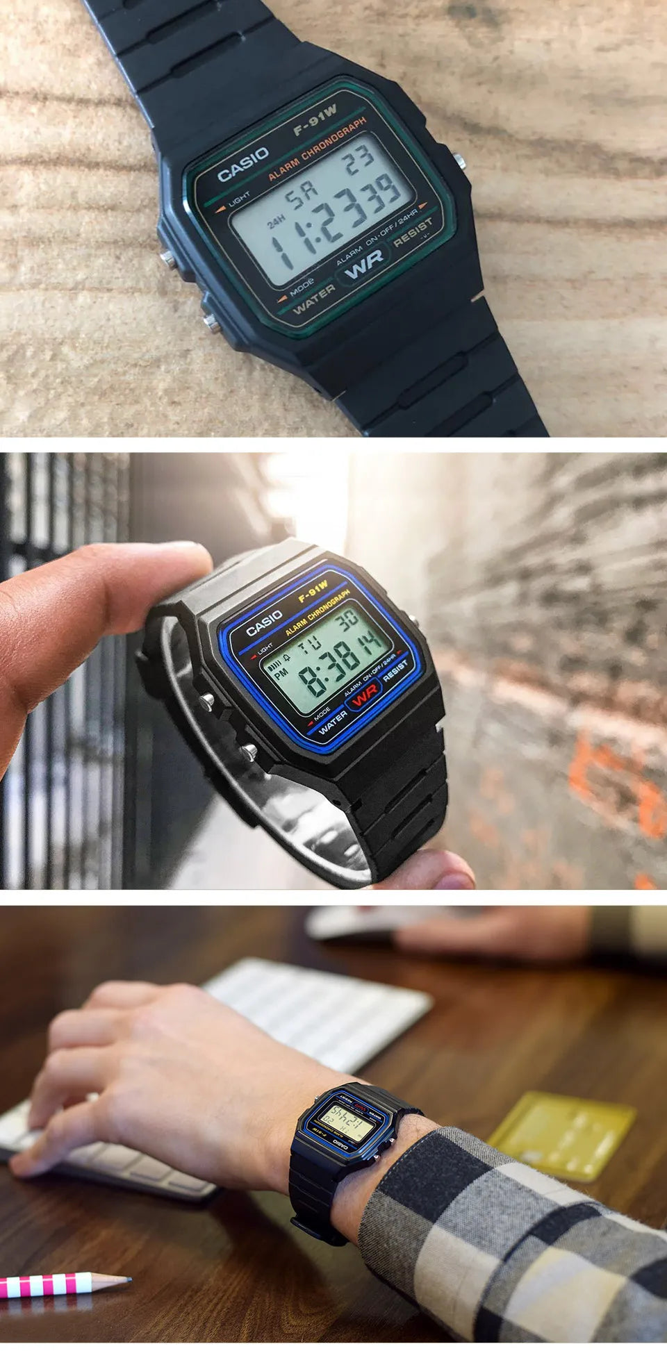 Luxury Men's LED Waterproof Watch