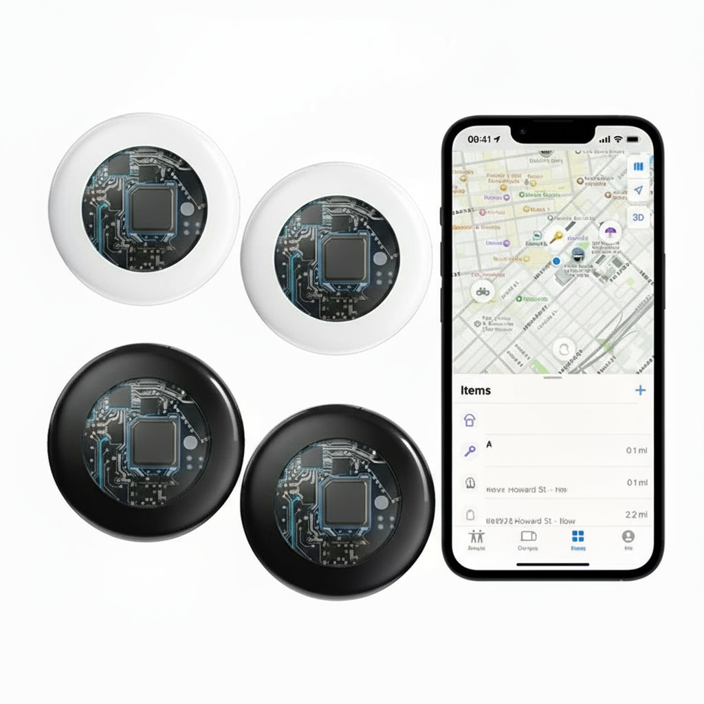 GPS Tracker Compatible with Apple Find My App, Bluetooth