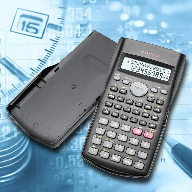 Scientific Calculator with 240 Functions and 2-Line Screen Multi-purpose Portable