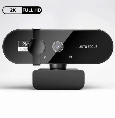 Webcam with Microphone, Auto Focus for PC and Laptop