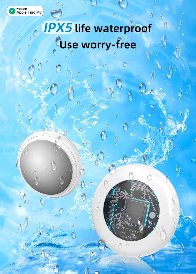 GPS Tracker Compatible with Apple Find My App, Bluetooth