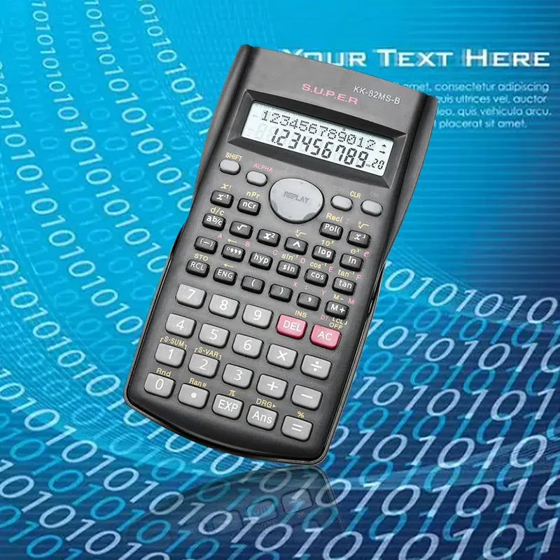 Scientific Calculator with 240 Functions and 2-Line Screen Multi-purpose Portable