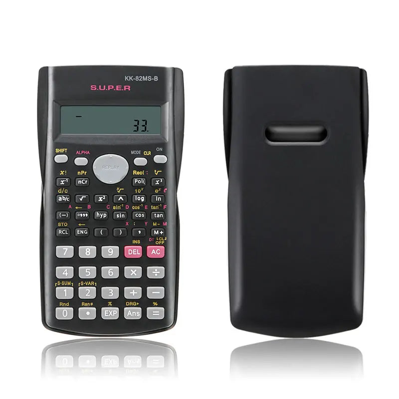 Scientific Calculator with 240 Functions and 2-Line Screen Multi-purpose Portable