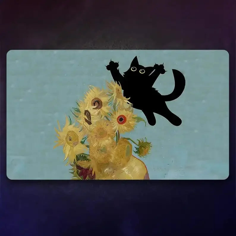 The Magic Gathering Playmat Funny Meme Mousepad MTG TCG  Mouse Pad Office Desk Mat for Work Game Mini PC Laptop Cute Rug Carpet