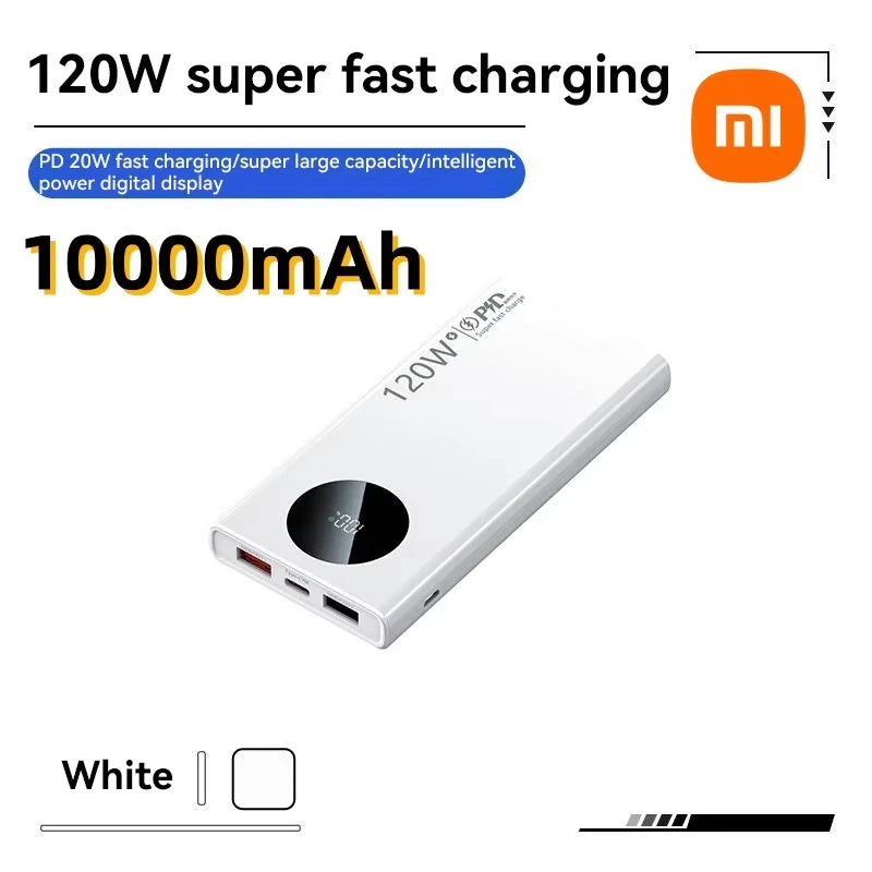 Xiaomi 120W 500000mAh High Capacity Power Bank Fast Charging Powerbank