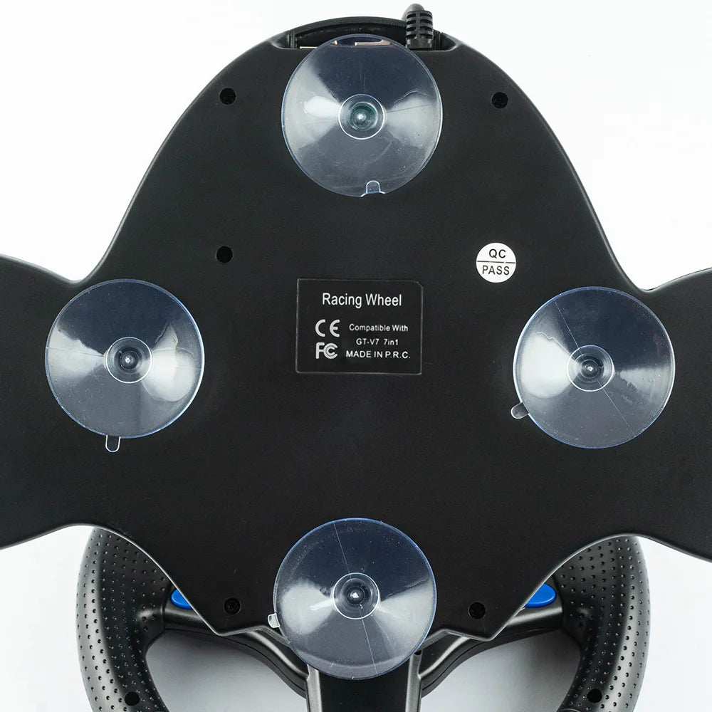 Racing Steering Wheel Vibration Controller 7 in 1 Game Simulation Racing Pedals for switch/xbox 360/xbox one/pc/ps4/3/Android