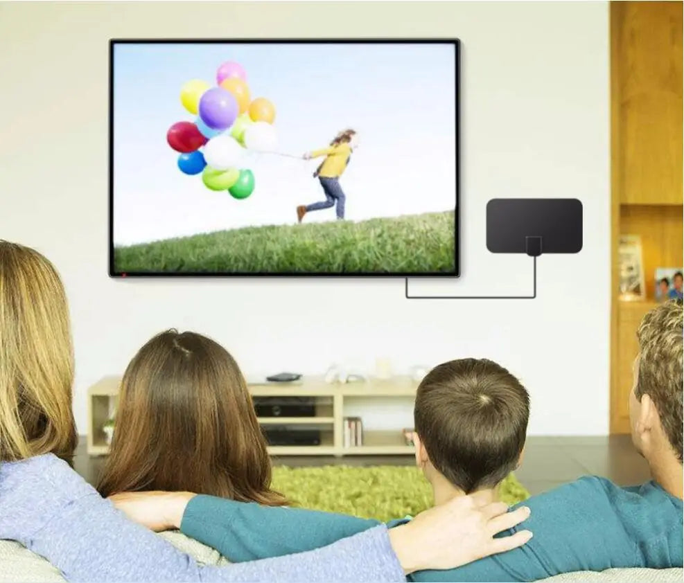 New TV Antenna Indoor Mini HD Digital TV Antenna DVB T2 Ground Wave Antenna