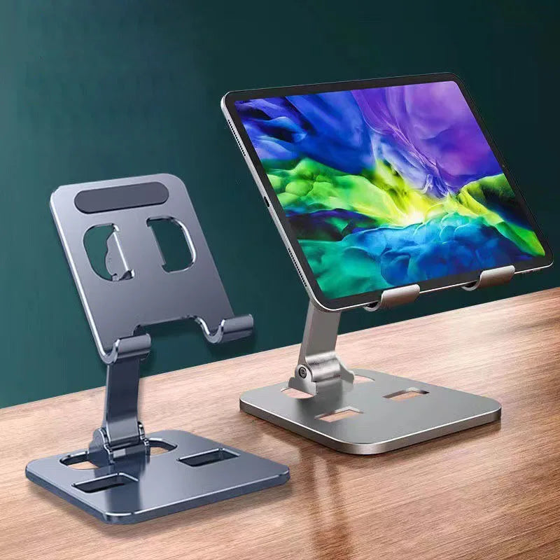 Portable Aluminum Phone & Tablet Holder Adjustable Stand
