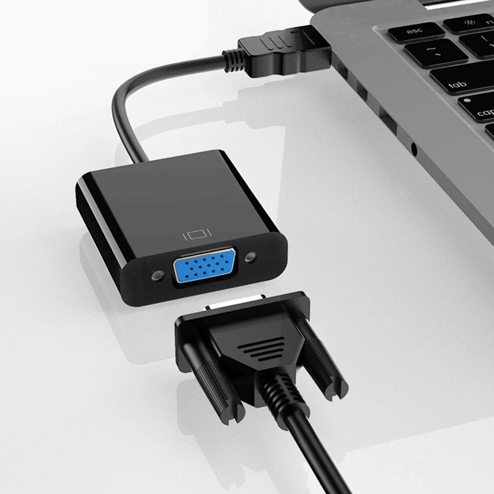 HDMI to VGA Adapter Cable Converter for PC & Laptop